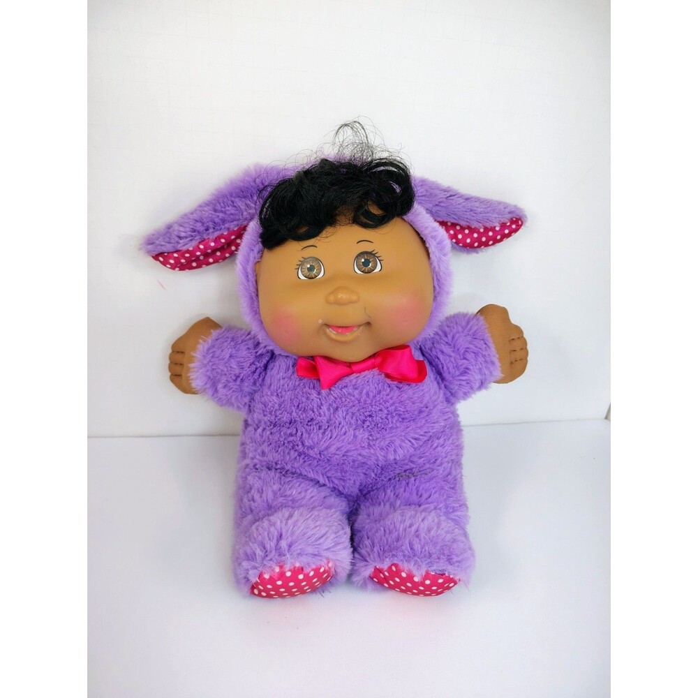 Cabbage Patch Kids Deluxe Toddler Giggle with Me, Purple Bunny Fashion See Pics